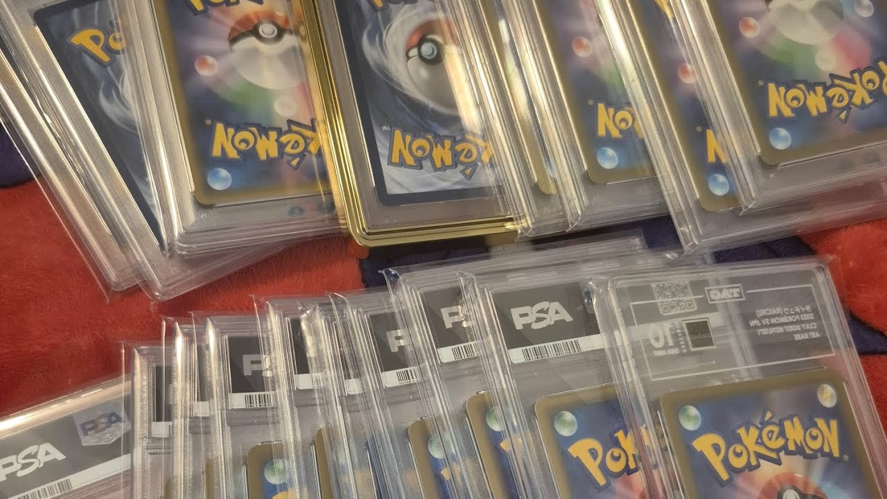 Losing my Mind over this $7,500 Pokemon Collection Pickup! Pt.1 (Graded Cards) & Giveaway!!