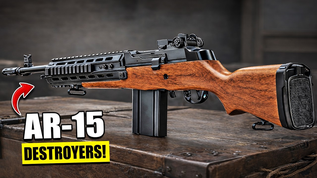 10 винтовок, которые абсолютно превосходят AR-15!