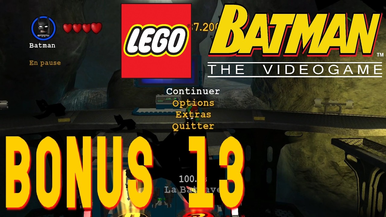 ENFIN le 100% [LEGO Batman: The Videogame] Bonus 13