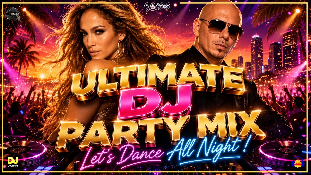 🔥Ultimate DJ Party Mix Let&rsquo;s Dance All Night !🚀 | CyberBob in The Mix