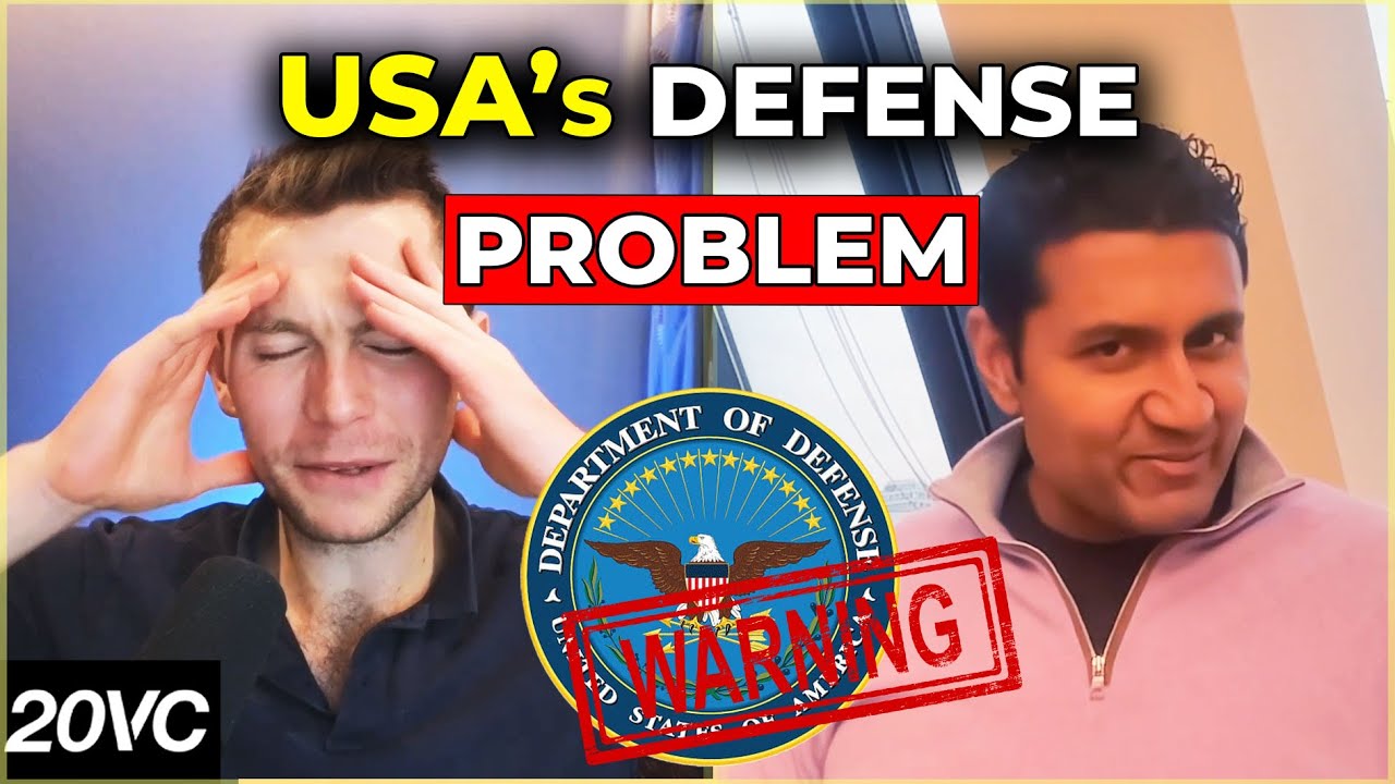 Why America has Defence Industrial Problem with Palantir Technologies CTO Shyam Sankar