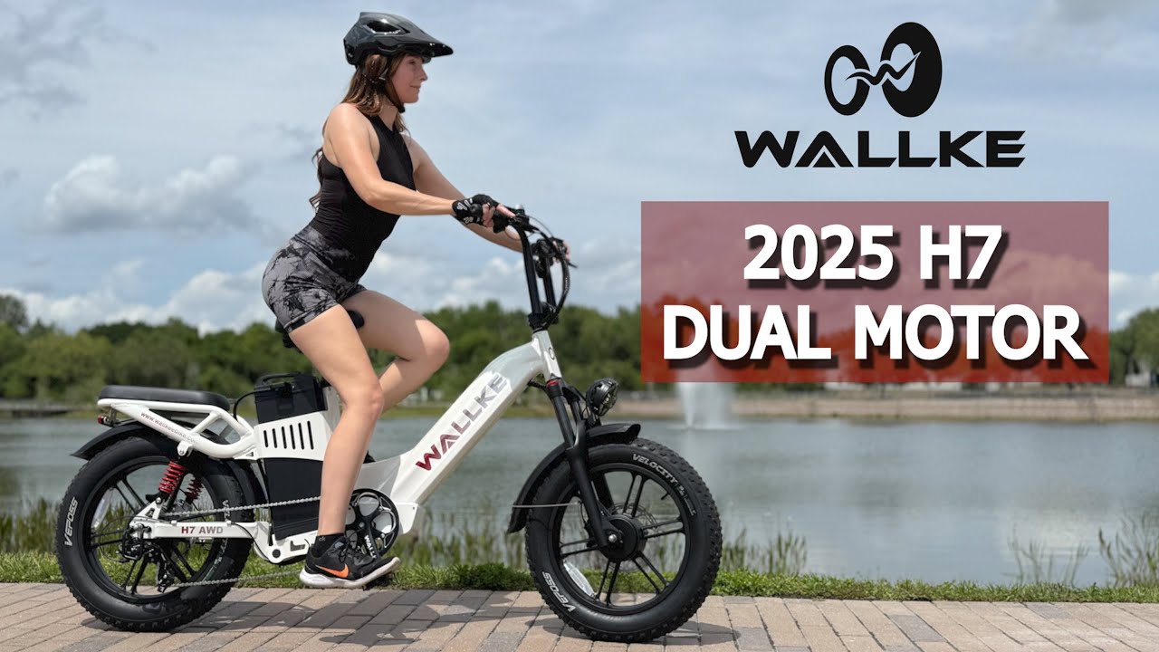 2025 Wallke H7 Step-thru AWD DUAL MOTOR Long Range Ebike | GOES FAST!