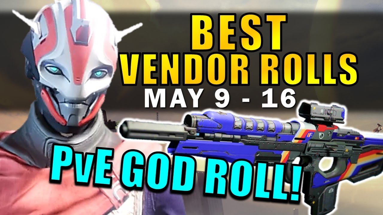 Destiny: GOD ROLL PvE SCOUT RIFLE! | BEST VENDOR ROLLS! (May 9th - 16th) Age of Triumph