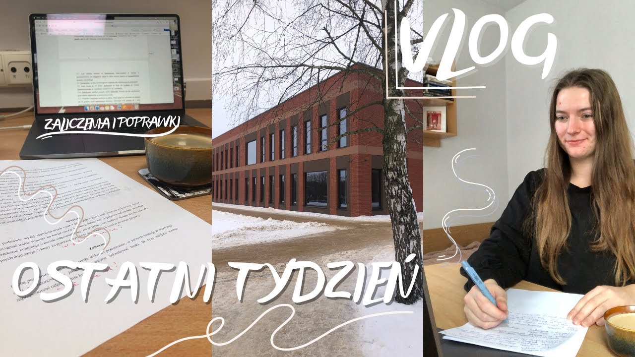 poprawki 🥴 i zaliczenia czyli OSTATNI TYDZIEŃ SEMESTRU NA STUDIACH 🎓🗓️
