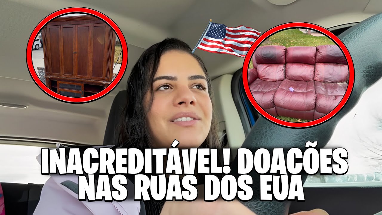 O QUE AS PESSOAS JOGAM FORA NOS EUA VAI TE CHOCAR! 😱