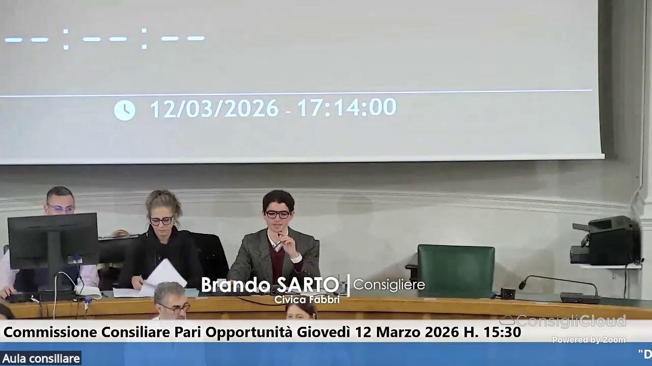Commissione Consiliare Pari Opportunità del 12/03/2026