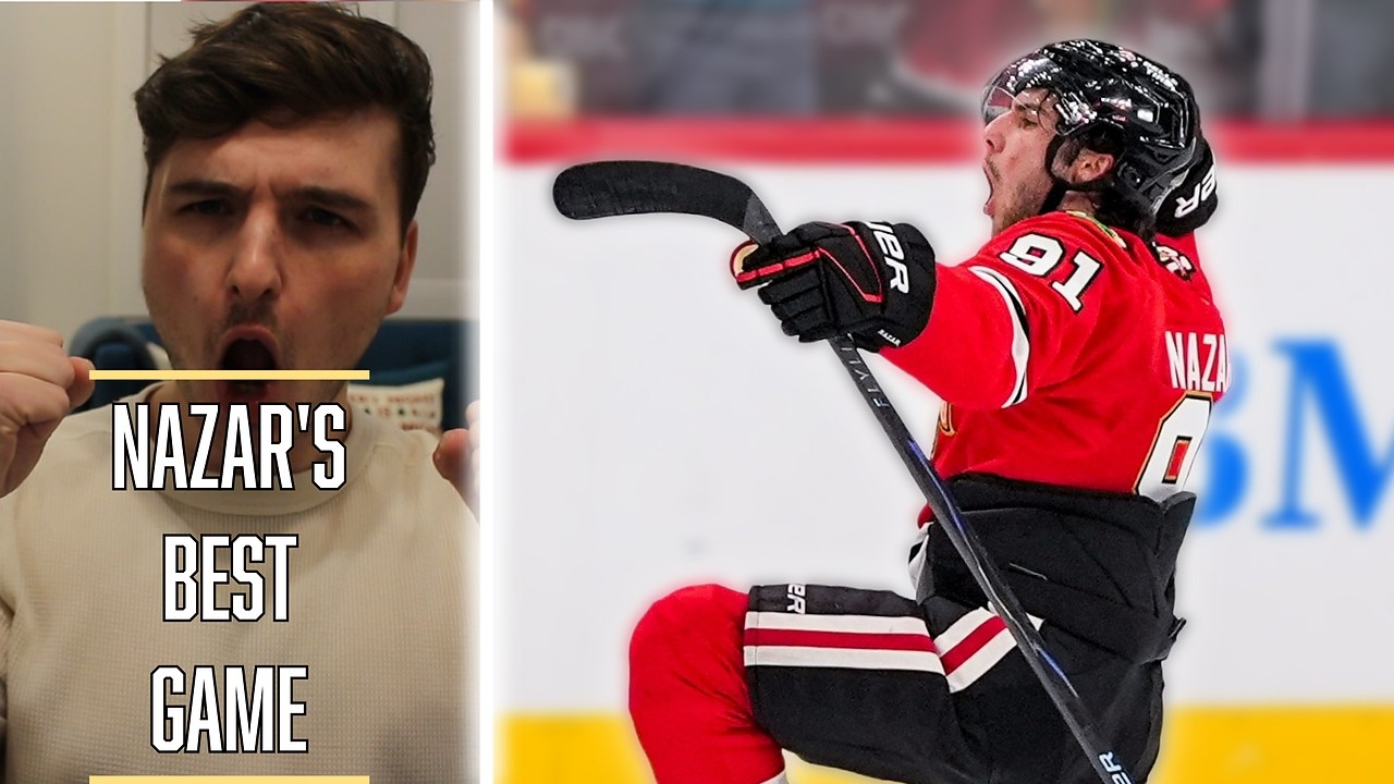 Frank NAZAR is UNREAL | Blackhawks Postgame