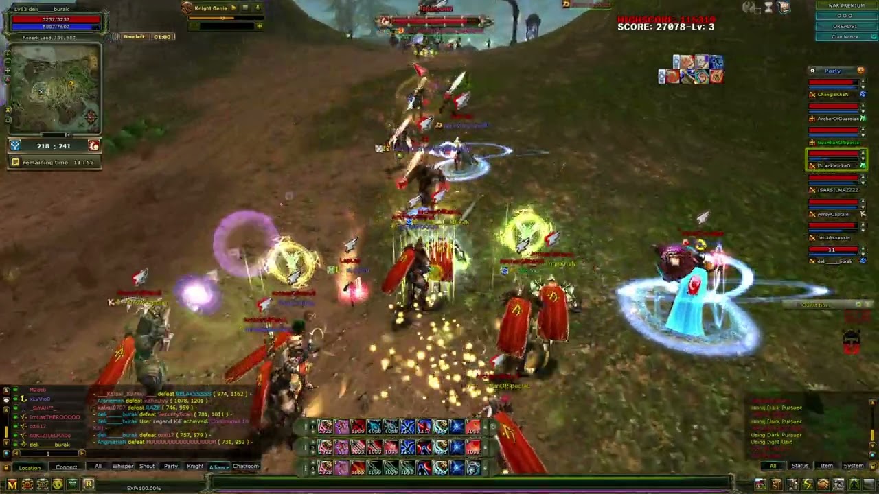 Knight Online Oreads deli_____burak -- ArcherOfKaruS PK Movie 24#knightonline#archery#oreads#pk#diez