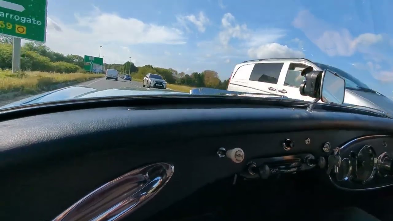 1957 Austin Healey 100/6 - On The Road