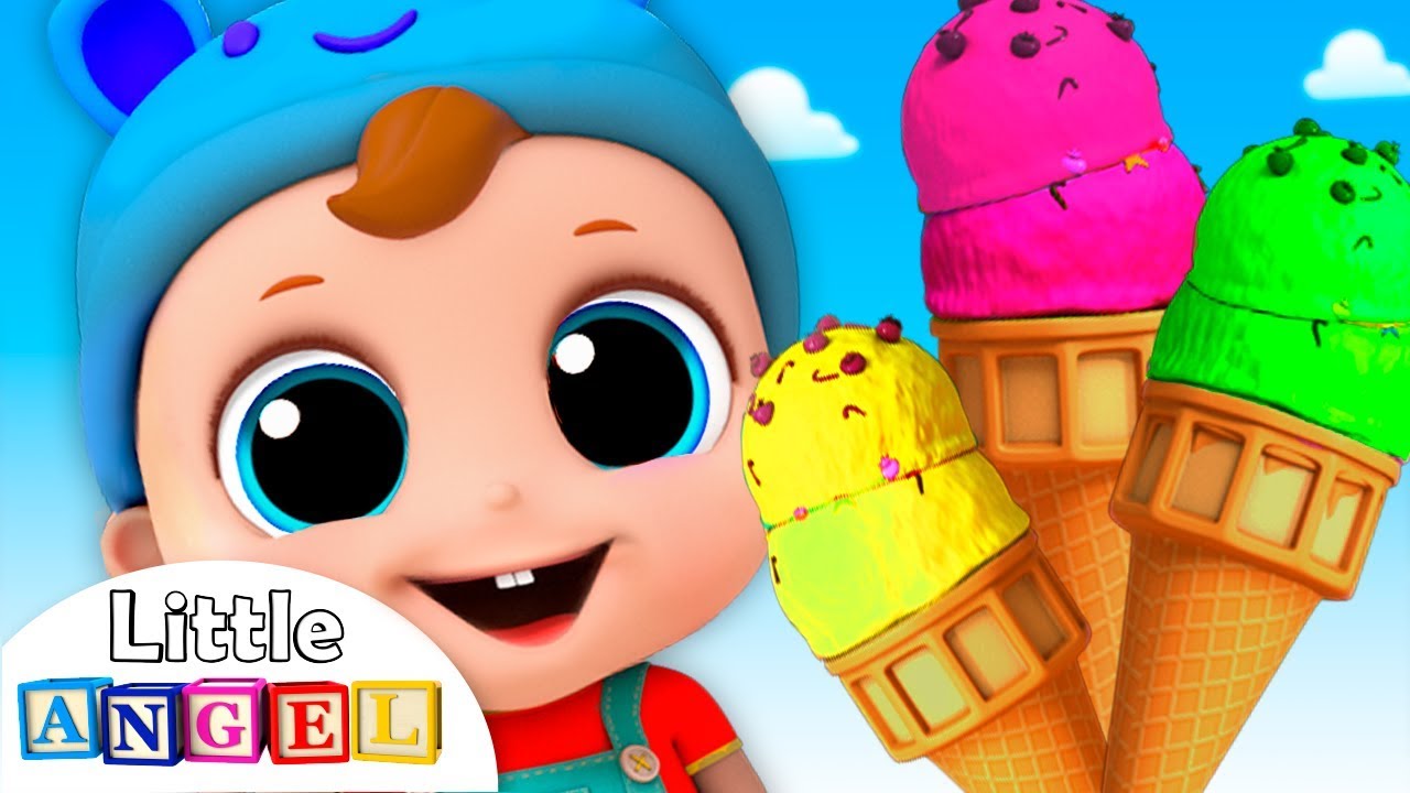 Ice Cream Song | Nursery Rhymes by Little Angel