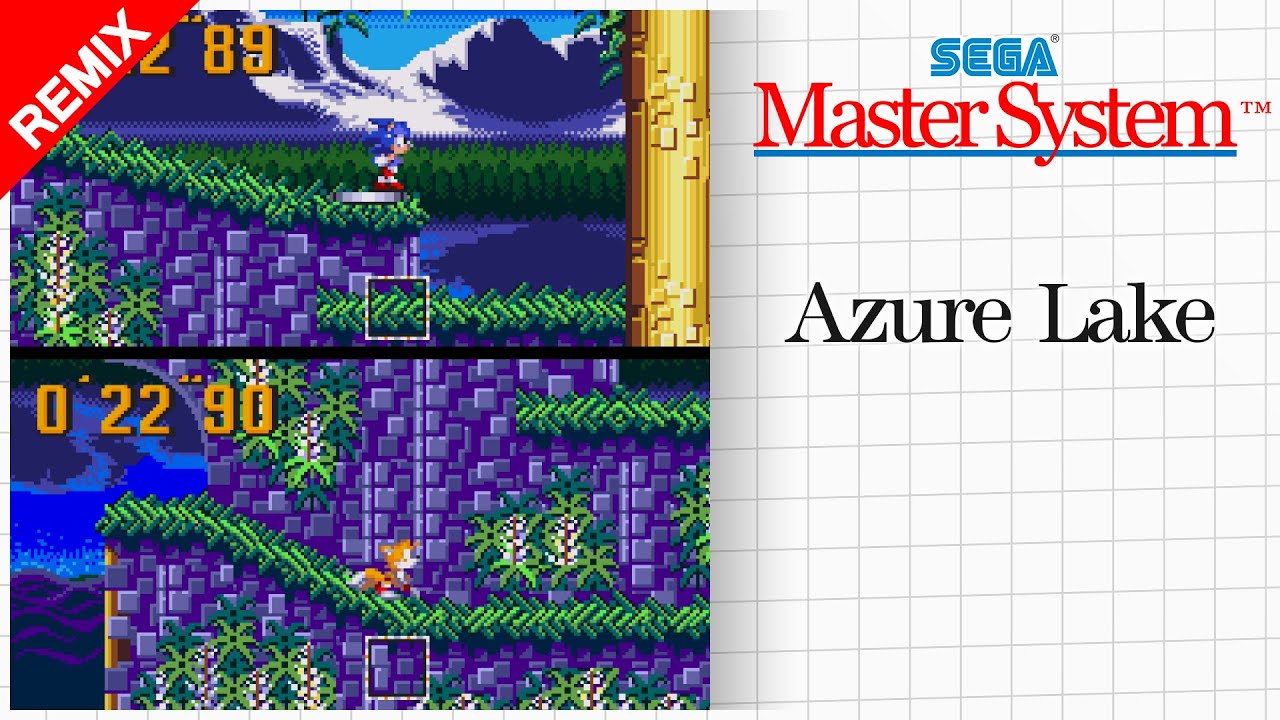 Sonic 3 - Azure Lake (Sega Master System Remix)