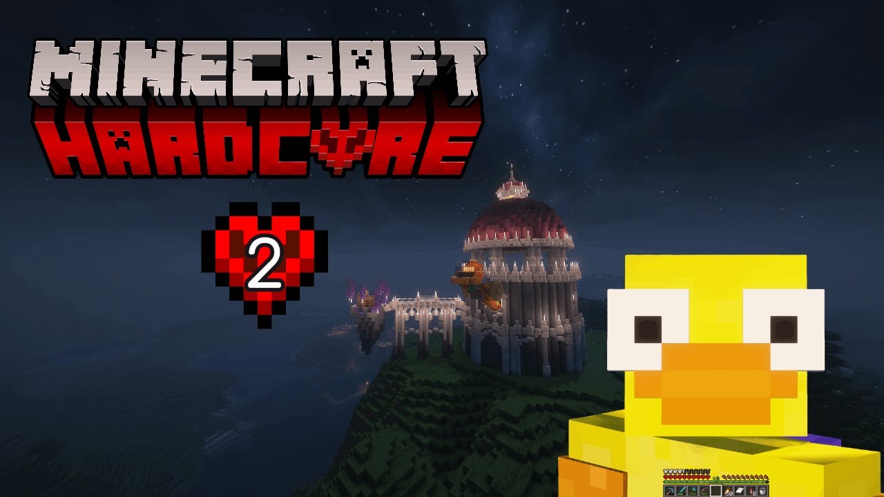 I Built the BEST Starter Base In HARDCORE Minecraft!!!
