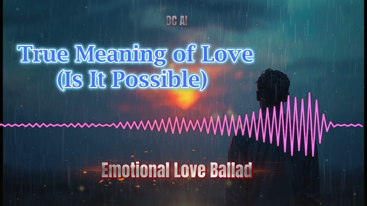 True Meaning of Love Is ( It Possible ) Emotional Love Ballad