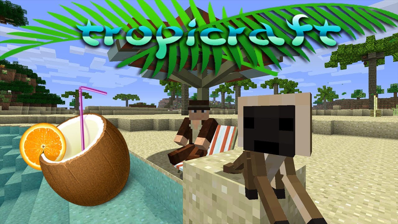 Minecraft Mods: TropiCraft 3.0.2 mod / NEW TROPICAL REALM (HD)
