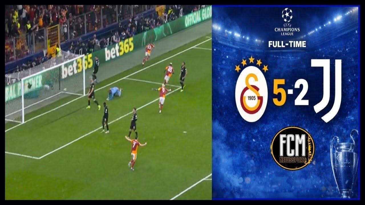 Galatasaray Juventus 5-2 \\\ Umiliazione europea, disastroso Cabal \\\ Uefa Champions League
