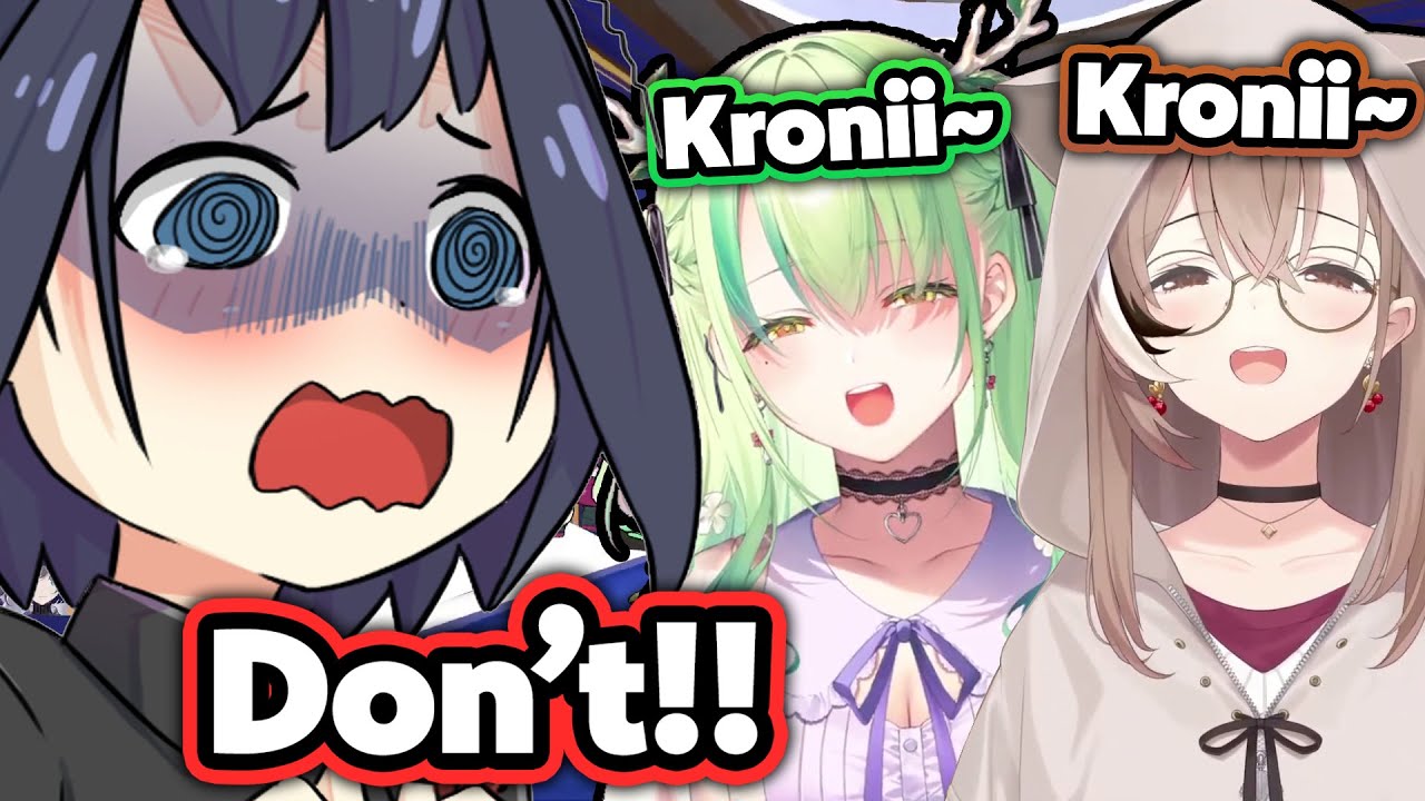 Kronii can't stop getting bullied even in her own room