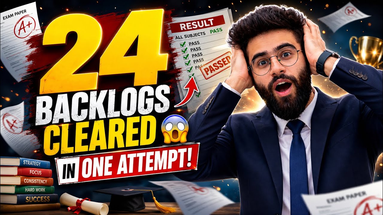My Real Life DRAGON Story | 24Backlogs Cleared in OneAttempt😭😱