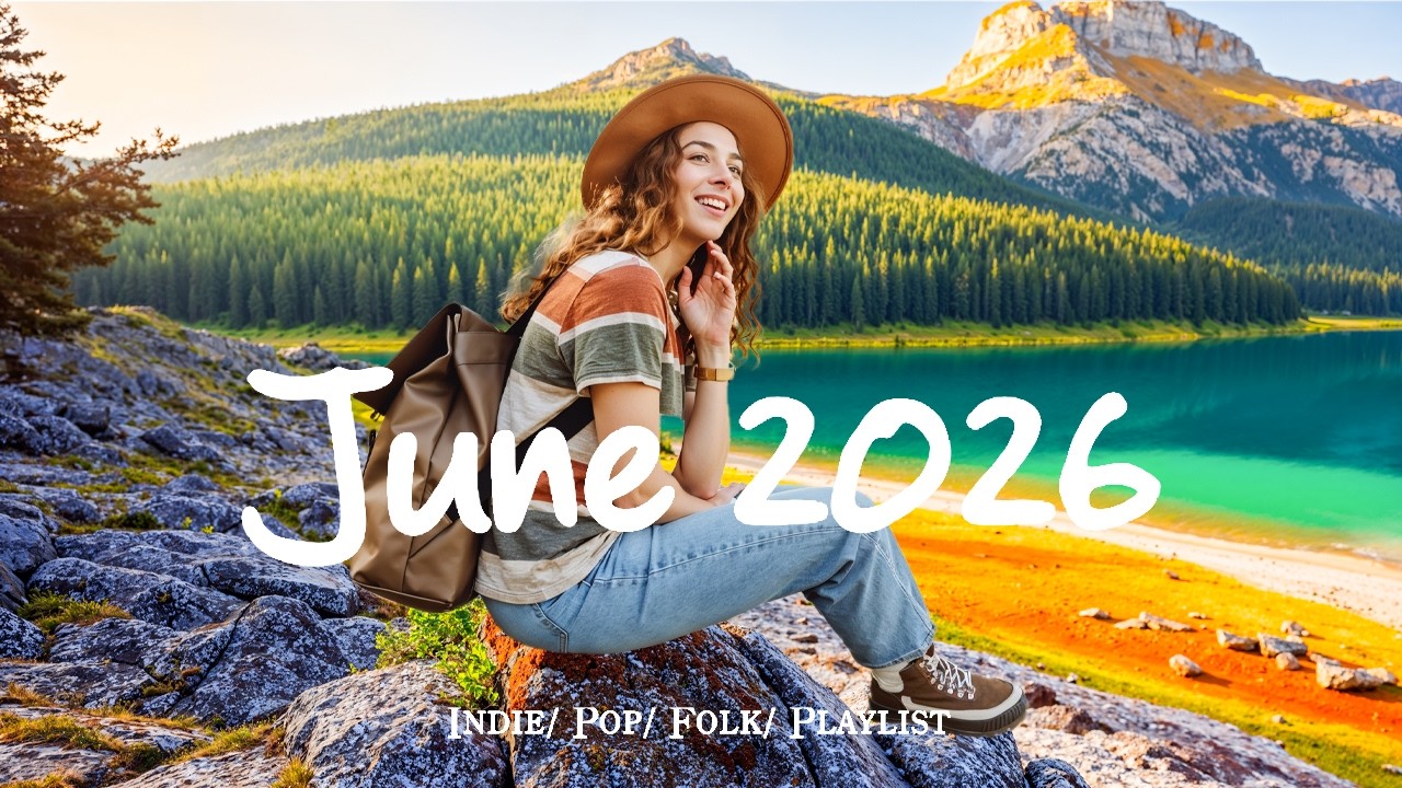 June 2026🌲New month starts with positive vibes in 4K UHD for TV | Best Indie/Pop/Folk #indiemusic