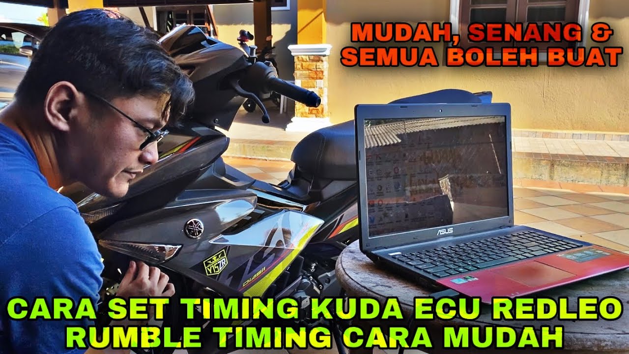 CARA SET TIMING KUDA ECU REDLEO | IDLE RUMBLE TIMING ECU REDLEO | MUDAH & SEMUA BOLEH BUAT