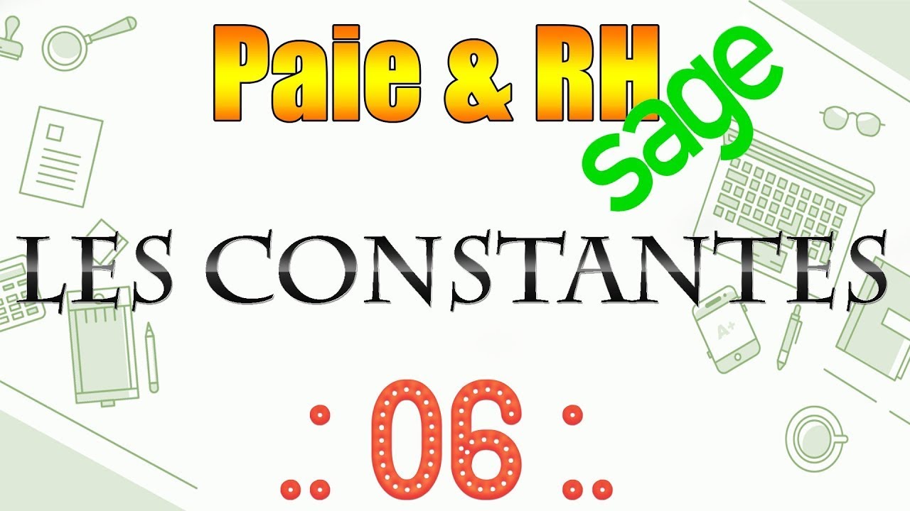 PAIE : Constante de type CALCUL