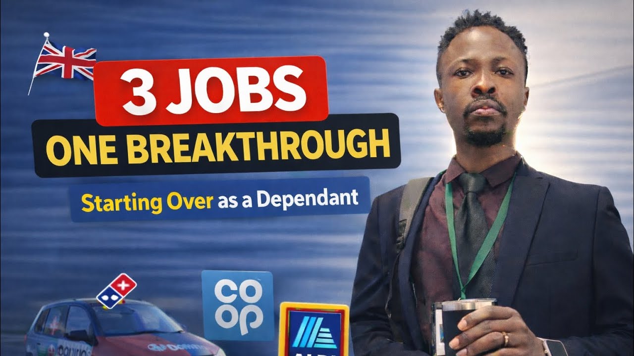 Working 3 Jobs in the UK: The Dependant Story That Will Inspire You