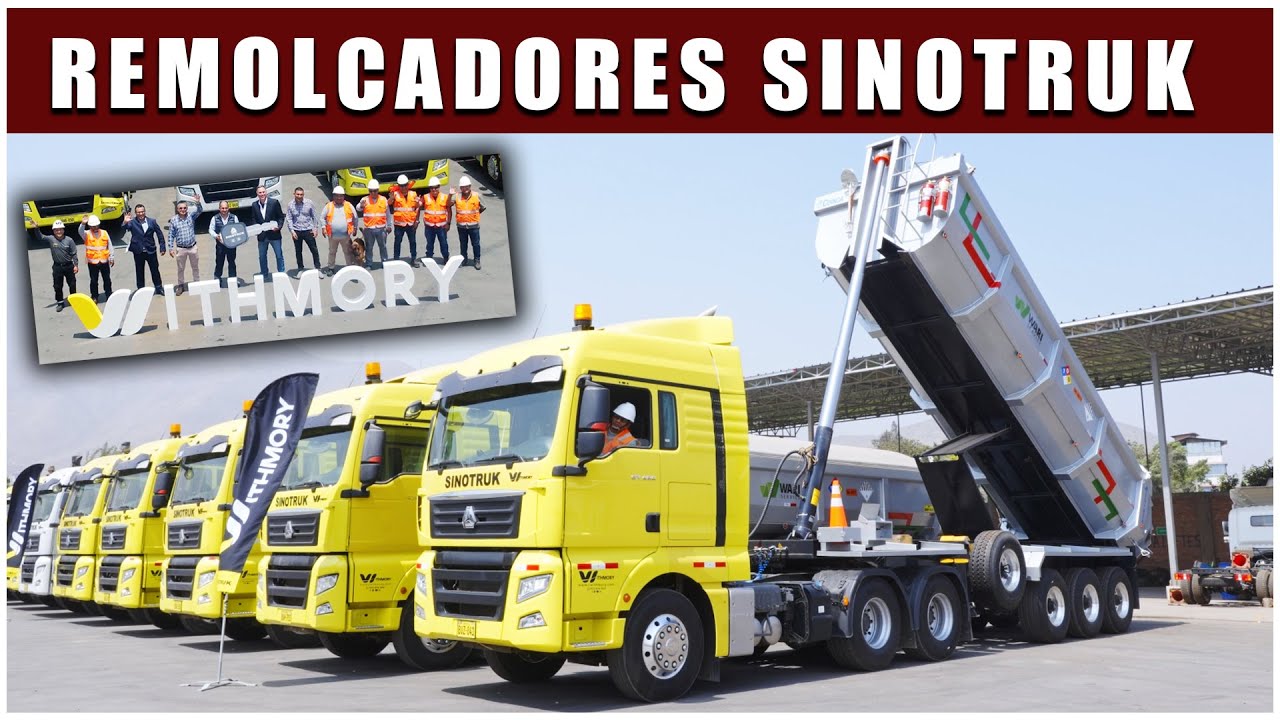Corporation WITHMORY entrega 20 remolcadores SINOTRUK 480 HP a 'Wari Service'