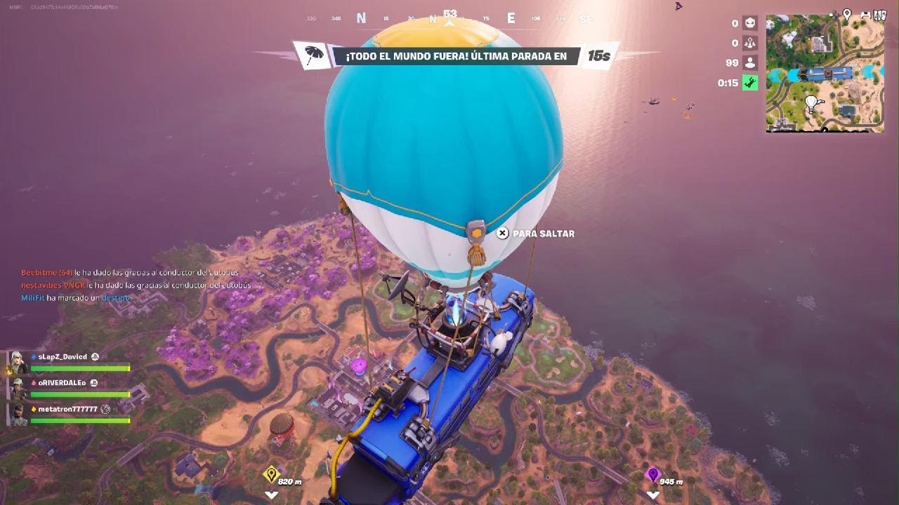 Probando mi nueva skin.