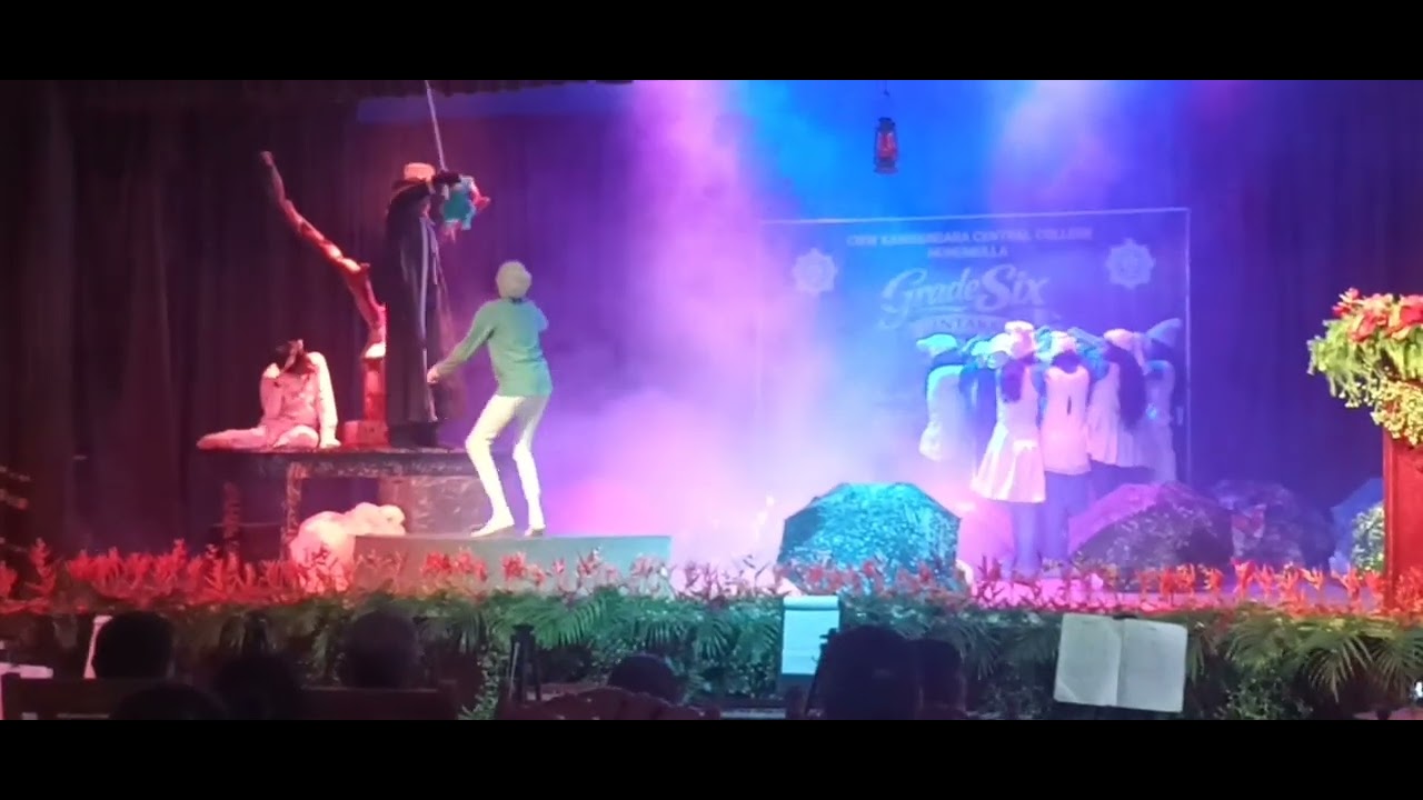 Grade 7 students beautiful stage drama 😍 ❤️  