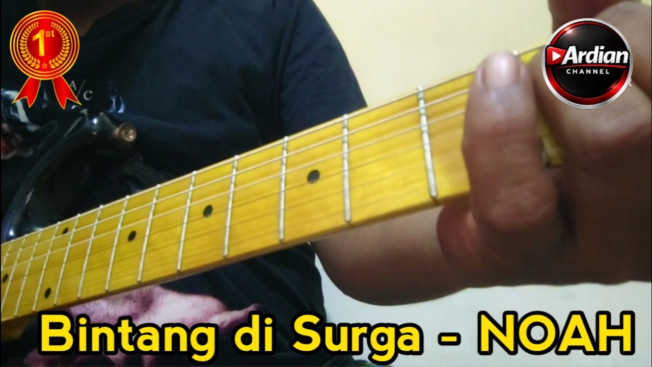 Bintang di Surga - NOAH (Cover Gitar dan Real Drum)