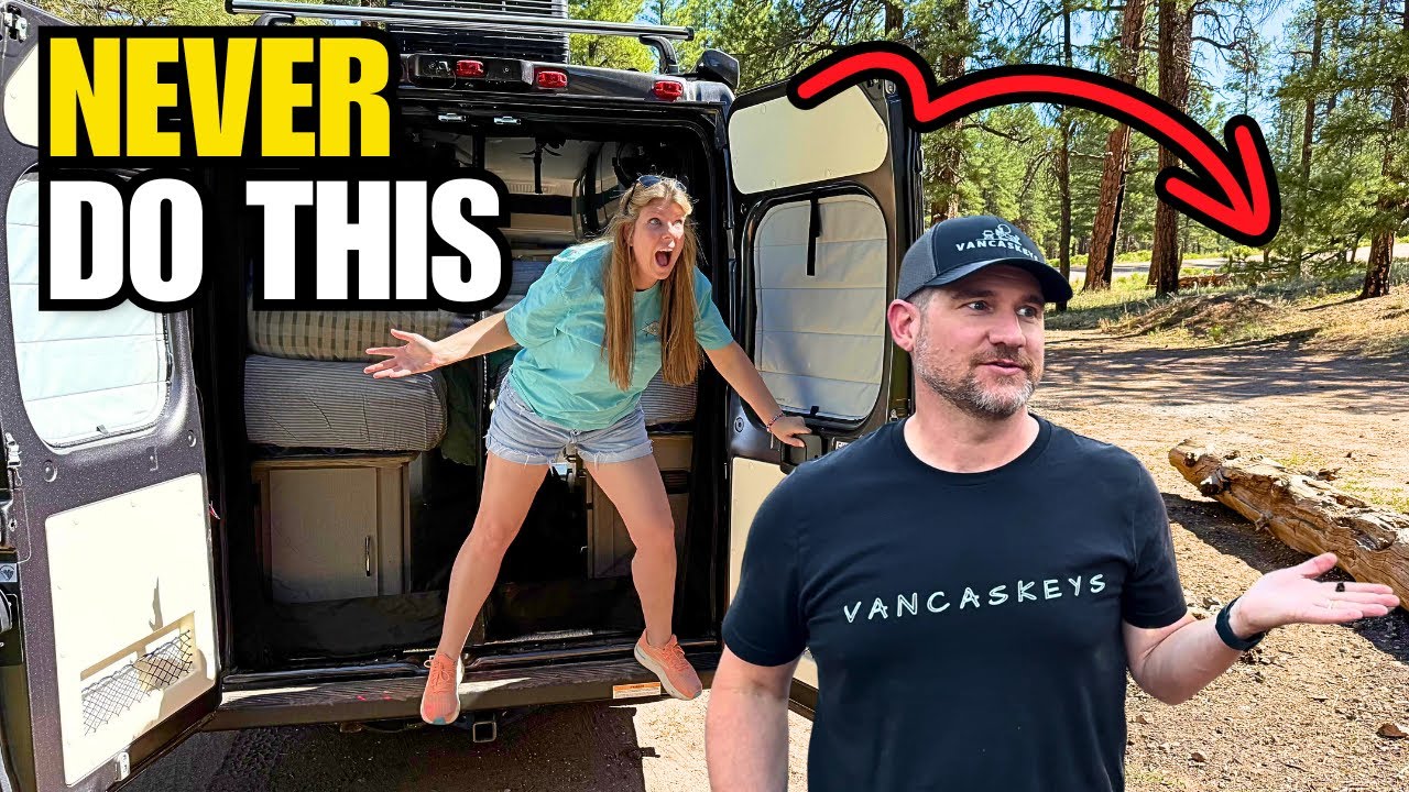 The Unwritten Rules of FREE Overnight RV Parking (SAFE?!)