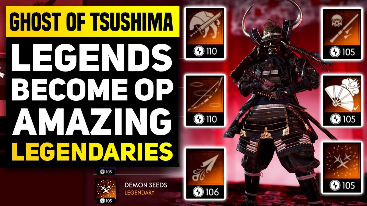 All Legendary Gear in Ghost of Tsushima Legends | Ghost of Tsushima Legends Tips!