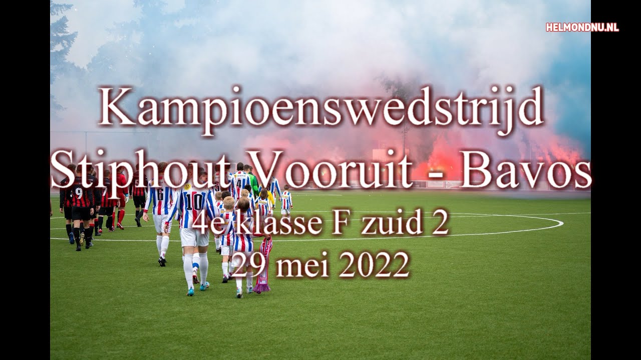 Stiphout Vooruit 1 kampioen 2022 movie