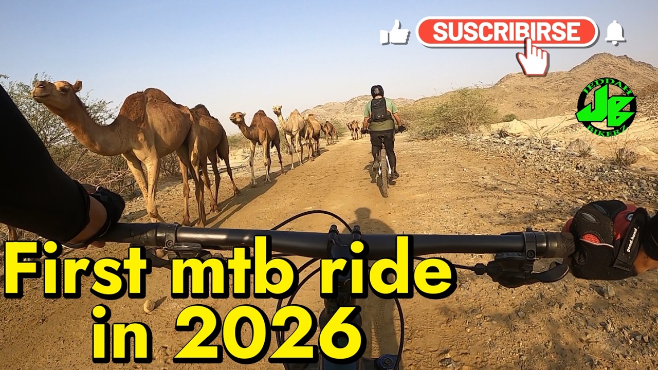First mtb ride in 2026 | 4K UHD @ 60 fps | #jeddahbikerz #saudiarabia  #p #piyutrail #tour #cycling
