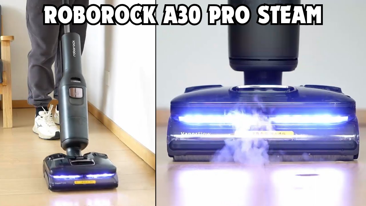 Roborock A30 Pro Steam Floor Washer Review &ndash; Powerful Cleaning & Oil Stain Removal!