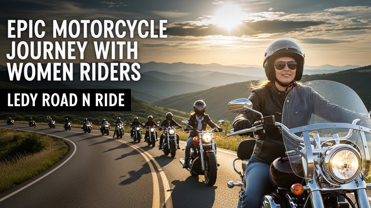 Epic Motorcycle Journey with Women Riders | Ledy Road N Ride