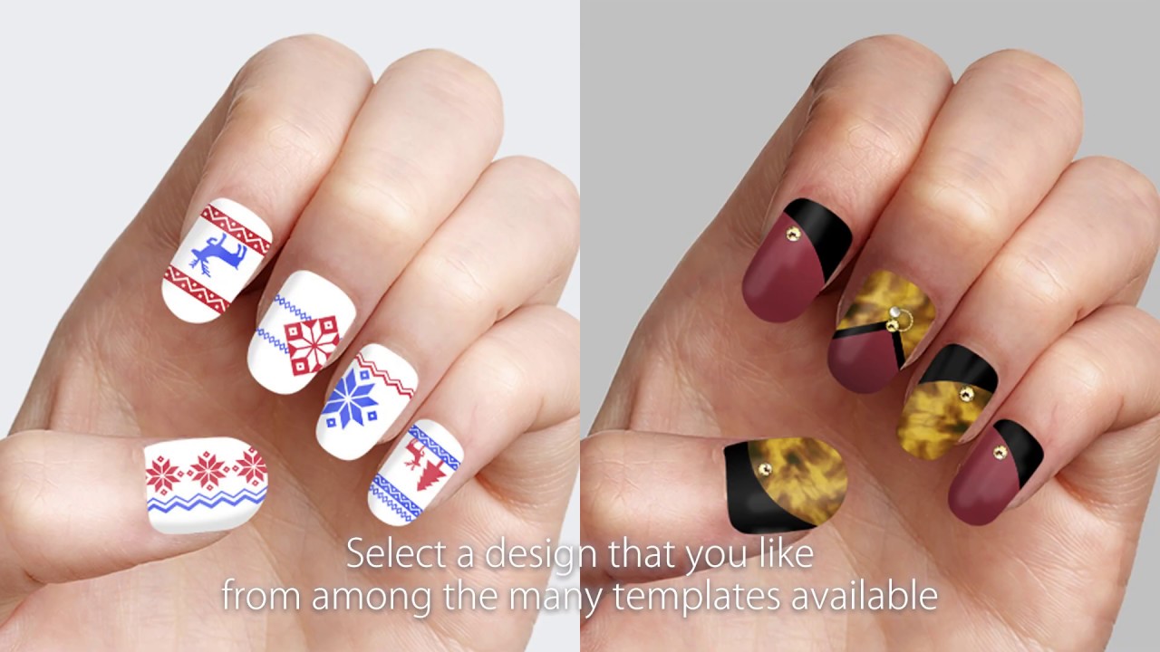 How to create and print your favourite nail sticker