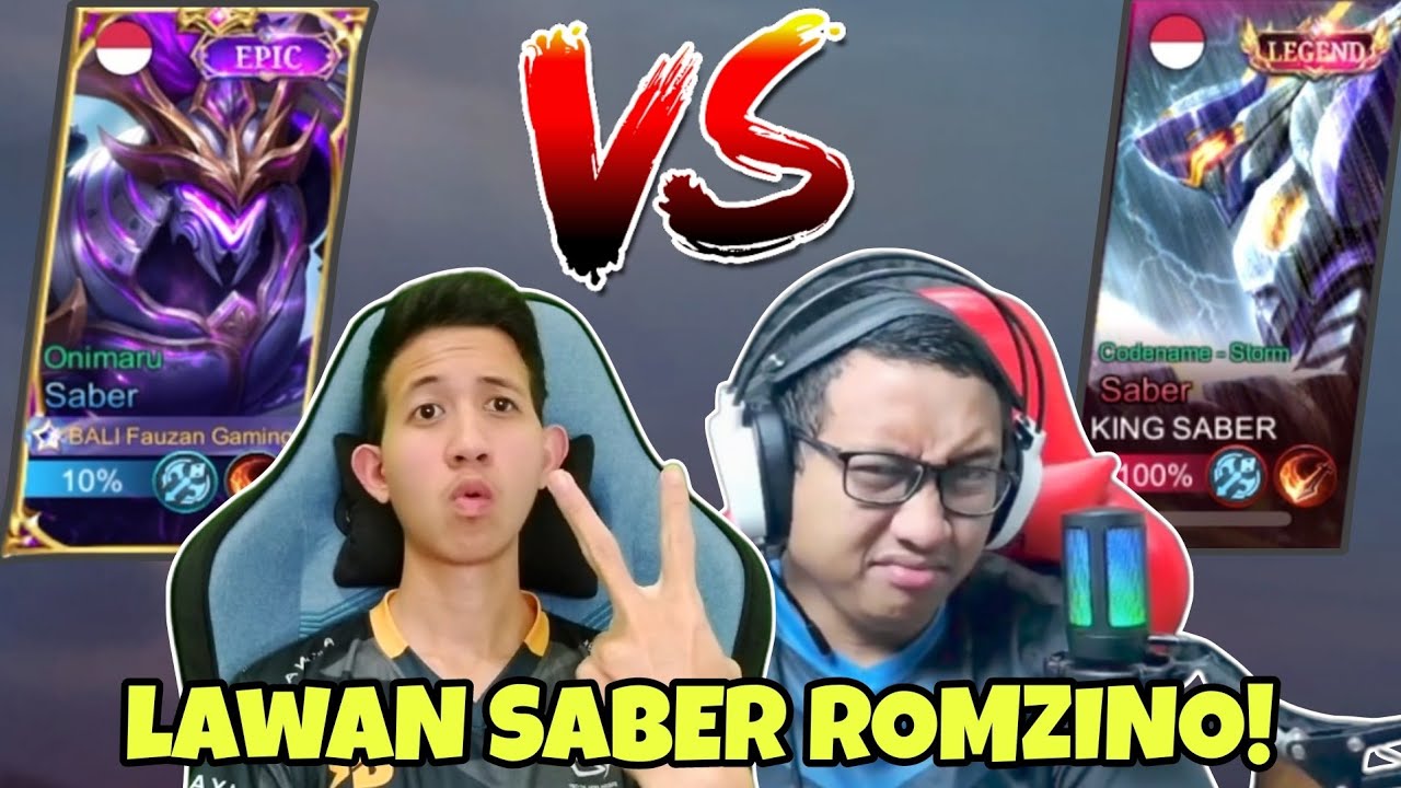 DITANTANG BEWAN SABER LAWAN ROMZINO SI TIKTOKER SOMBONG!!