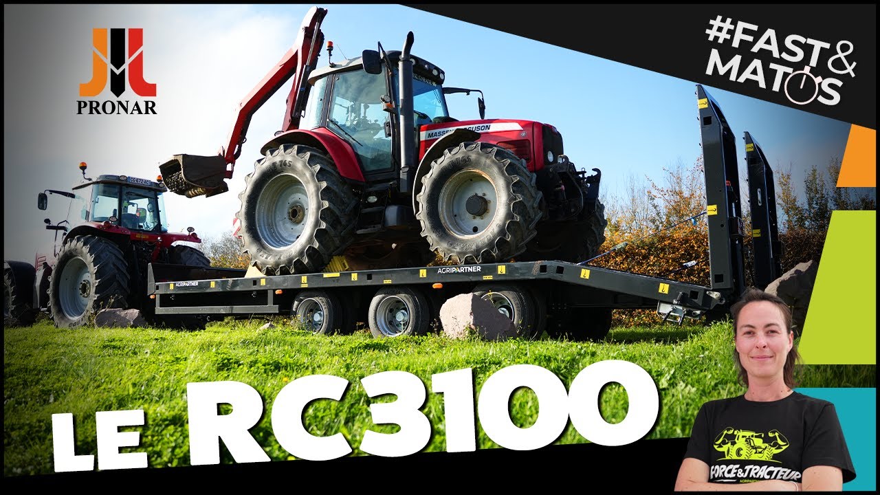 [FAST&MATOS] Porte engins RC3100 PRONAR by Agripartner