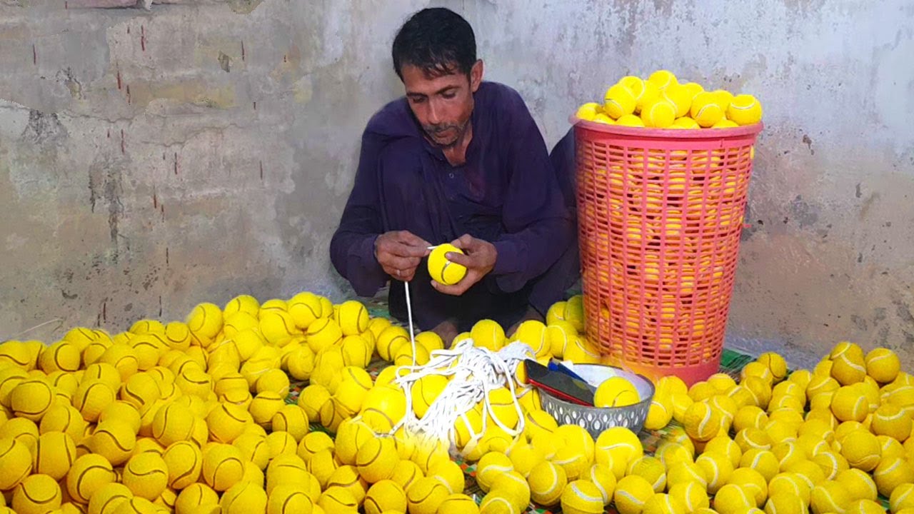 Manufacturing Process of Tennis Ball