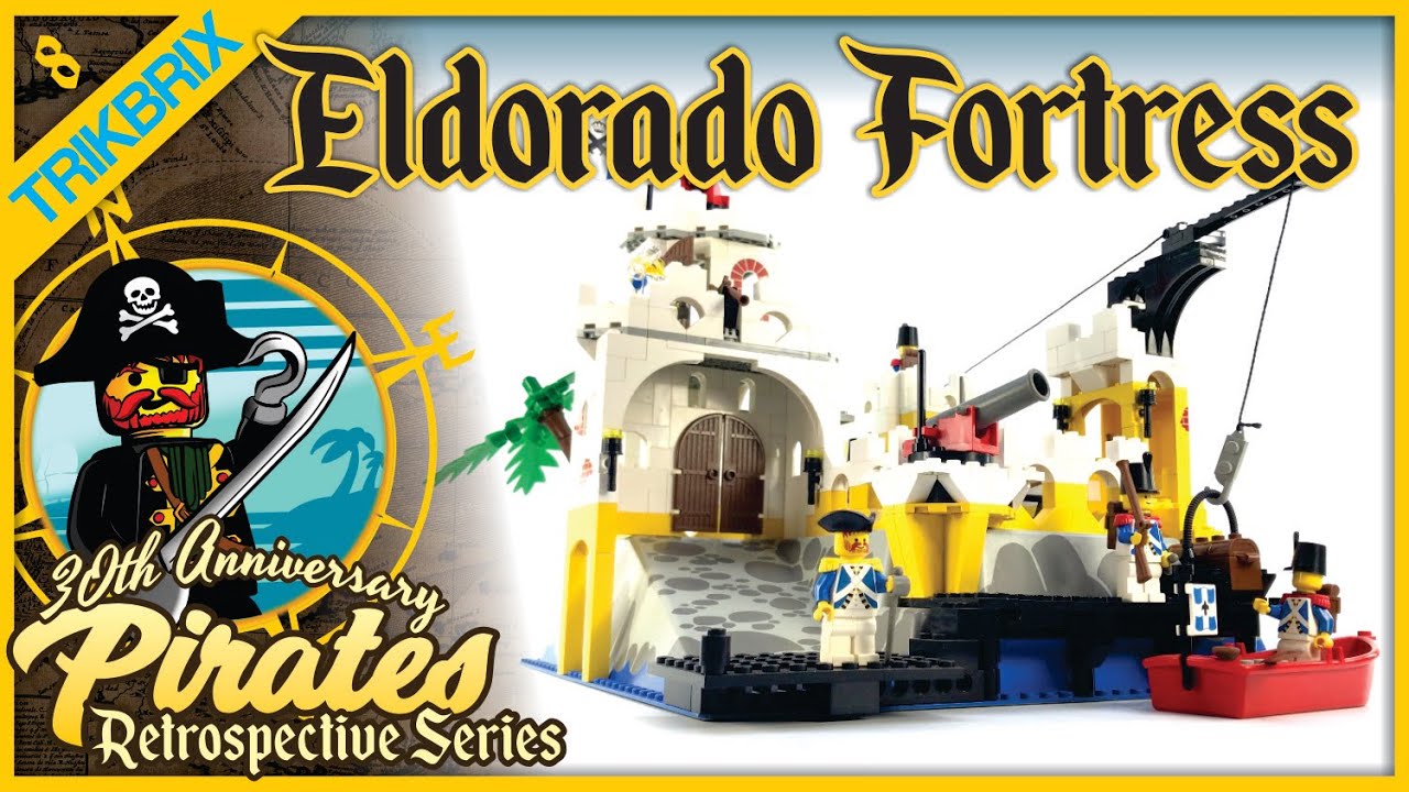 LEGO 6276 Eldorado Fortress *VINTAGE REVIEW* - 30th Anniversary Pirates Retrospective - Ep. 8