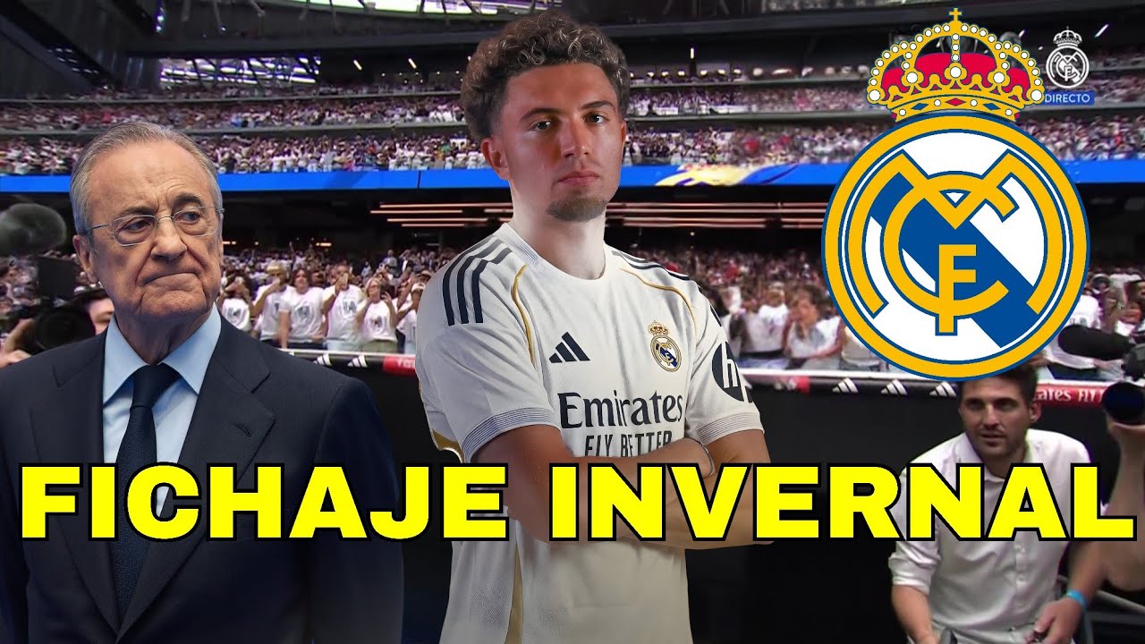 GRAN FICHAJE / FLORENTINO CIERRA EL MERCADO INVERNAL CON ESTE JUGADOR PROMETEDOR 