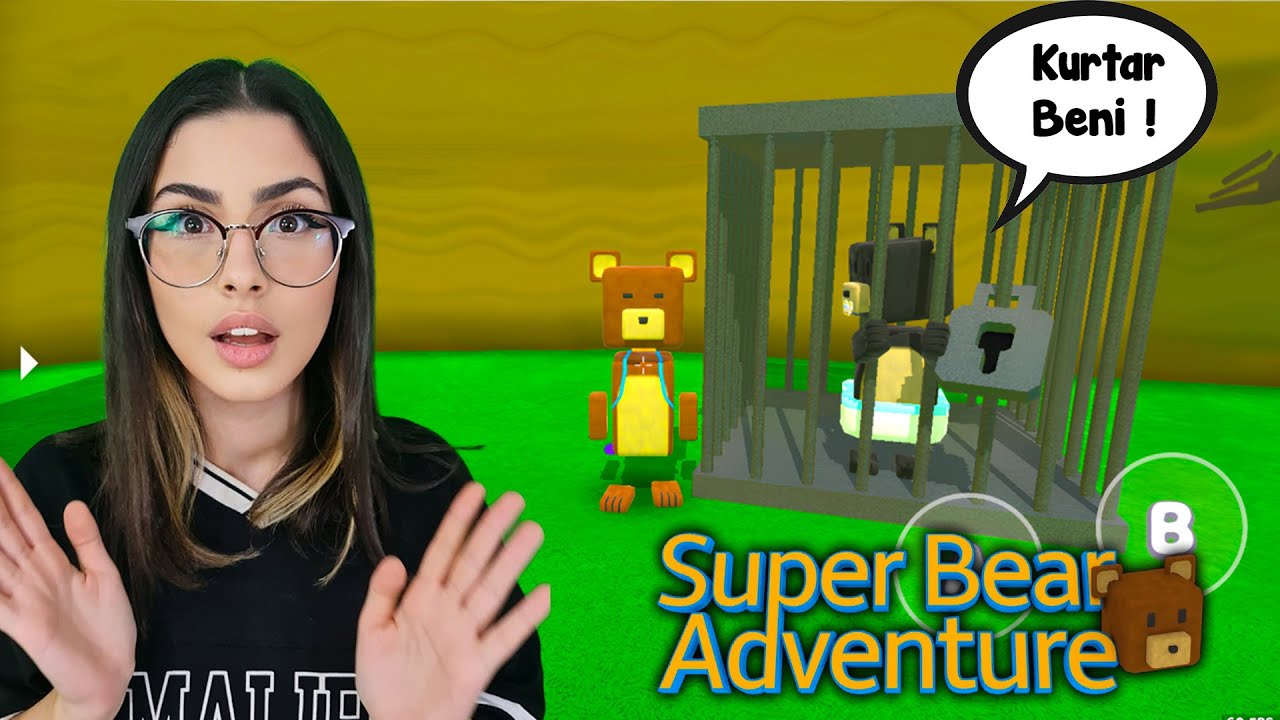 TUZAĞA DÜŞEN AYILARI TEK TEK KURTARDIM 😱 | SUPER BEAR ADVENTURE
