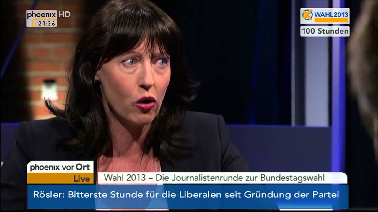 Wahl 2013 - Die Journalistenrunde zur Bundestagswahl am 22.09.2013