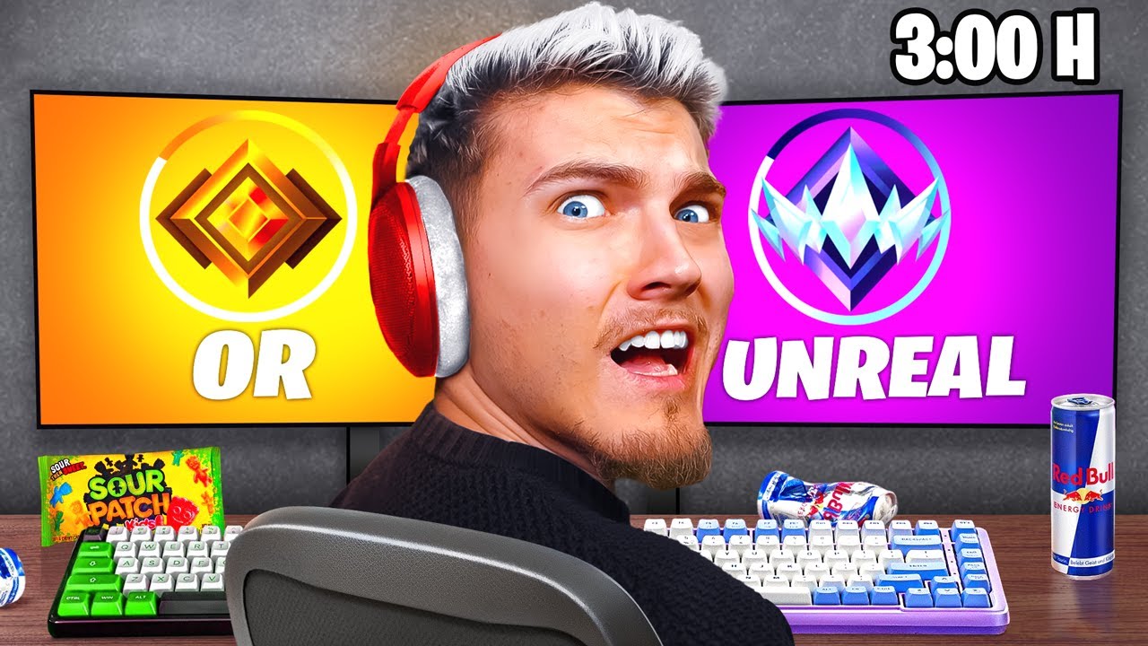 Je n'arr&ecirc;te PAS si je ne DEVIENS pas UNREAL sur FORTNITE