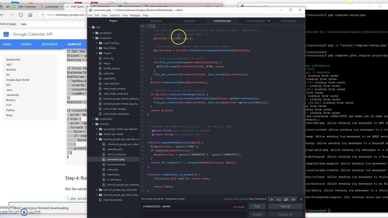 Google Calendar API - Scheduling Appointments 1