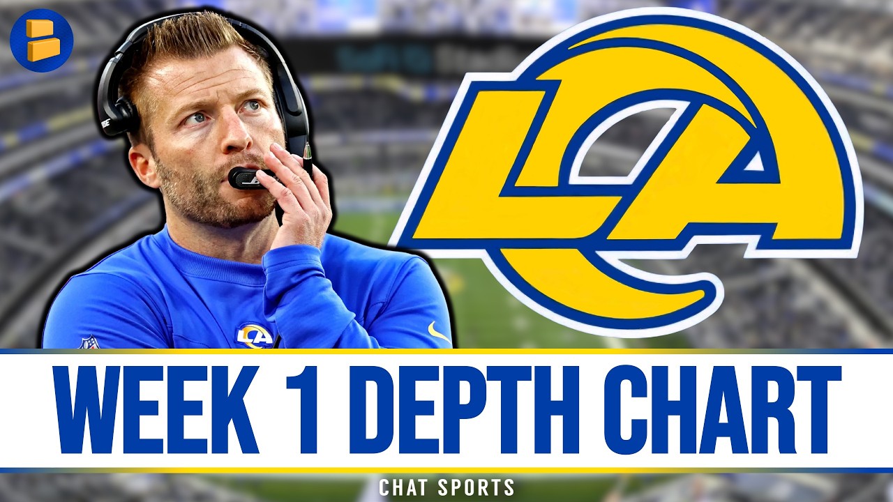 Los Angeles Rams Week 1 Depth Chart vs.49ers REVEALED! Rams News