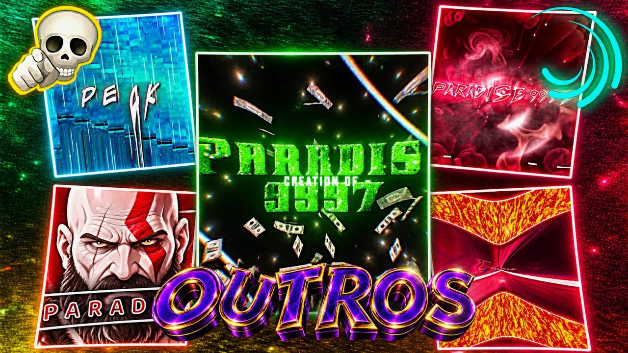 Top 5 Premium AE-Style Outro Pack for Alight Motion 👀| Peak Outro Pack !🔥 | #outropack #alightmotion