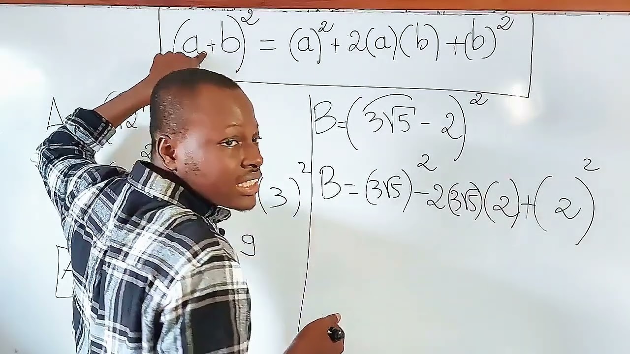 Développer une expression avec racines carrées #maths  #racine #racines_carrées #racinescarrées