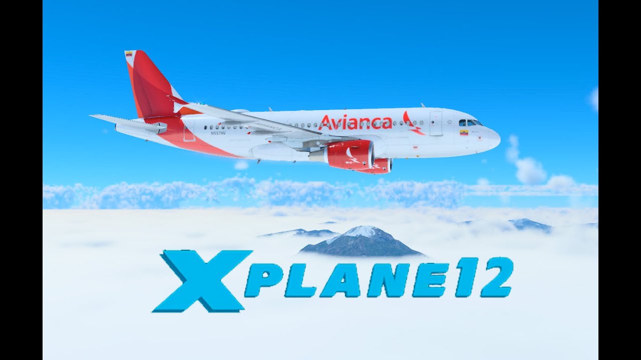 X Plane 12 Avianca Toliss A319 CFM Carda Mod