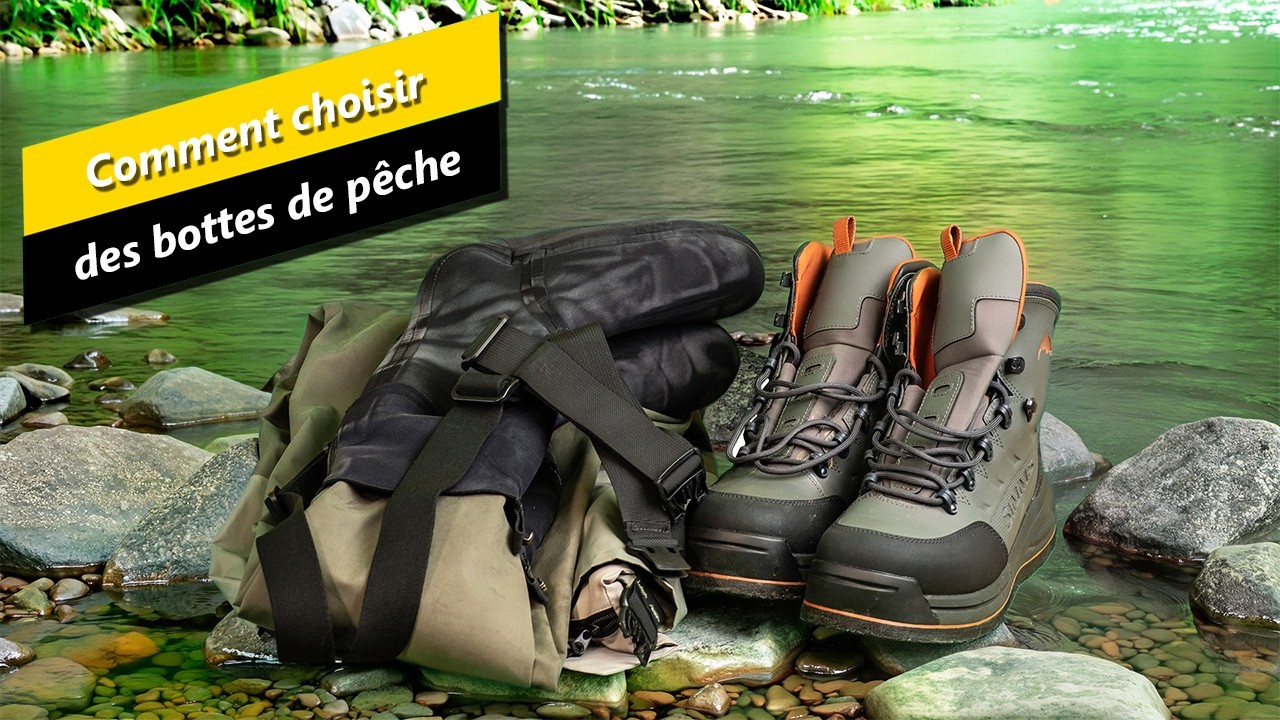Choisir des bottes de pêche